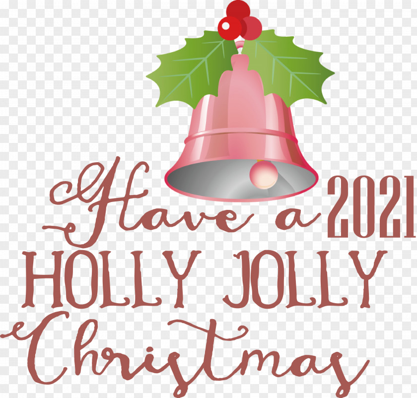 Holly Jolly Christmas PNG