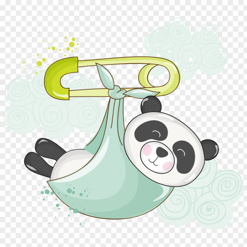 Little Panda Giant Baby Shower Vector Graphics Clip Art Infant PNG