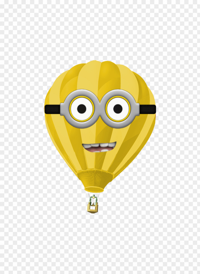 Minions Hot Air Balloon Emoticon Smiley PNG