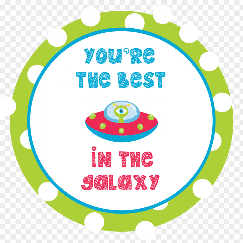 Outer Space Valentine's Day Milky Way Gift PNG