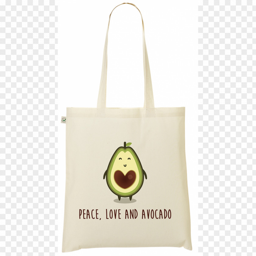 Peace And Love Tote Bag T-shirt Avocado Tshirt.no PNG