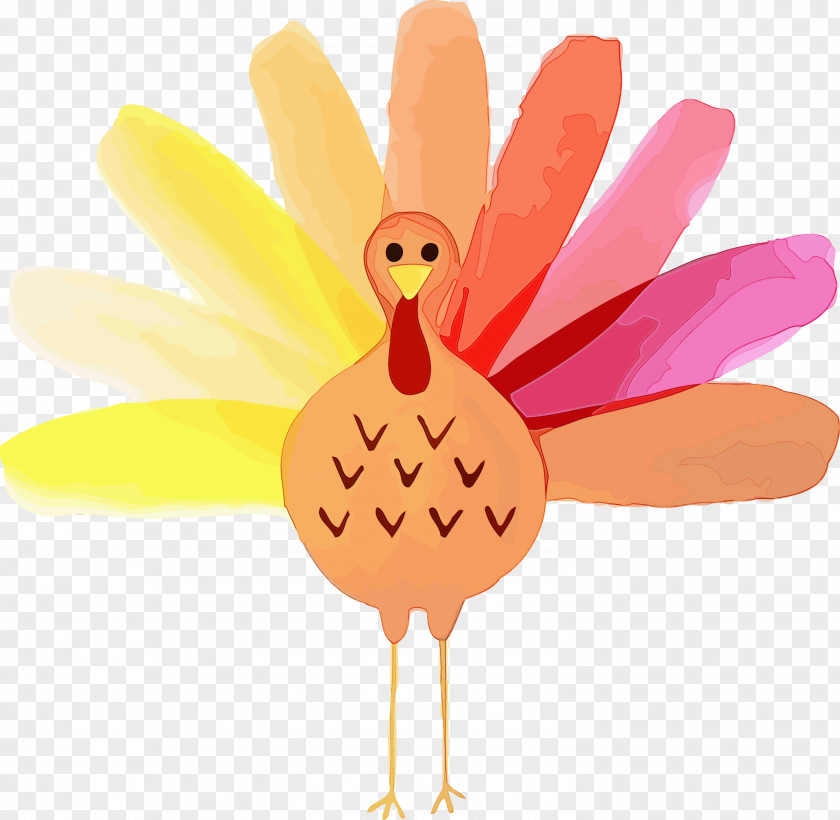 Turkey Finger Bird Pink Chicken Hand PNG