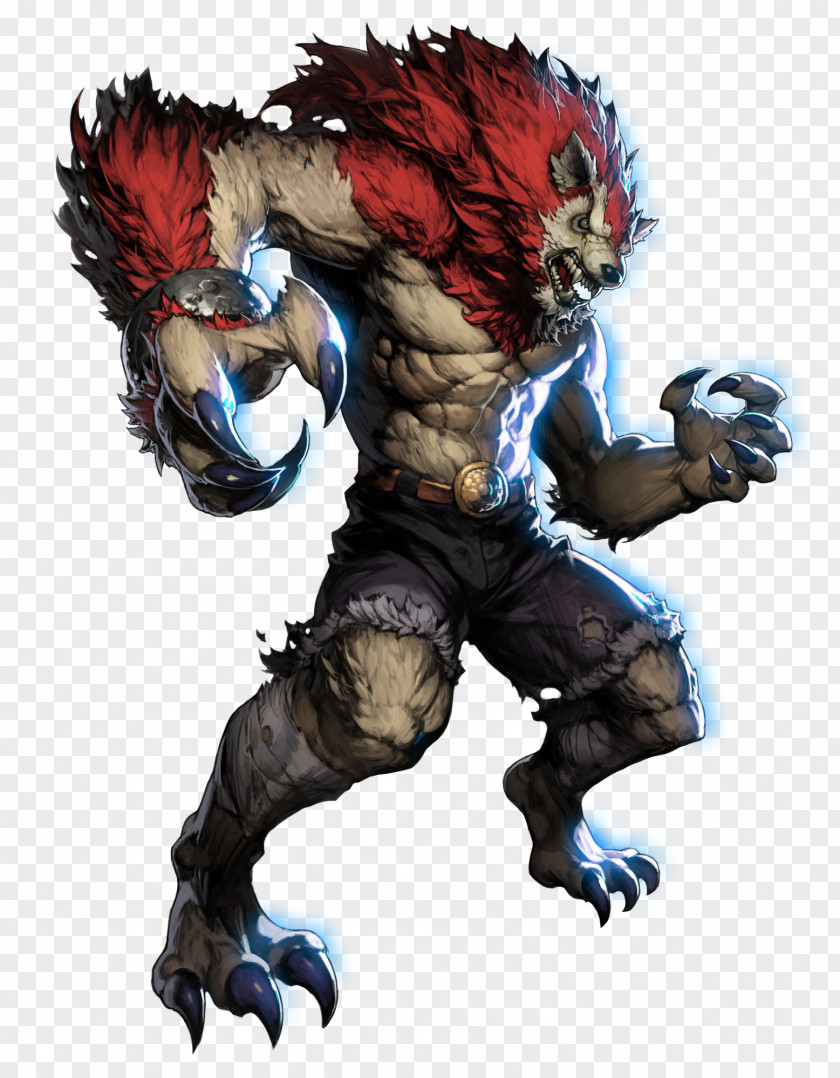 Werewolf Monster Character Viking Art PNG