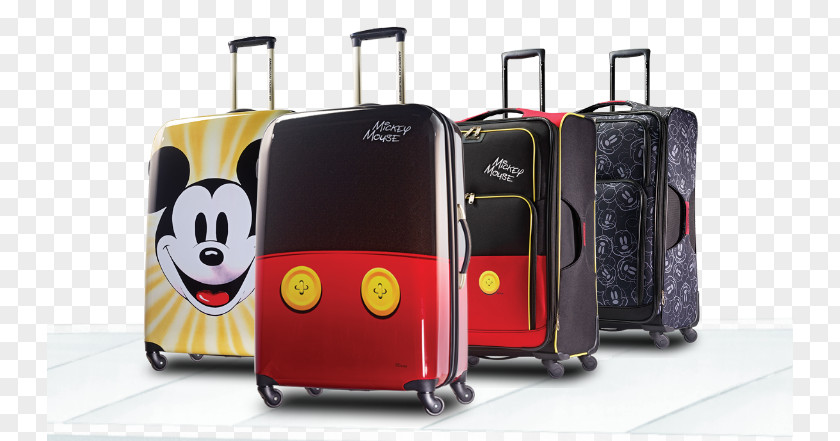 American Tourister Hand Luggage Mickey Mouse Baggage PNG