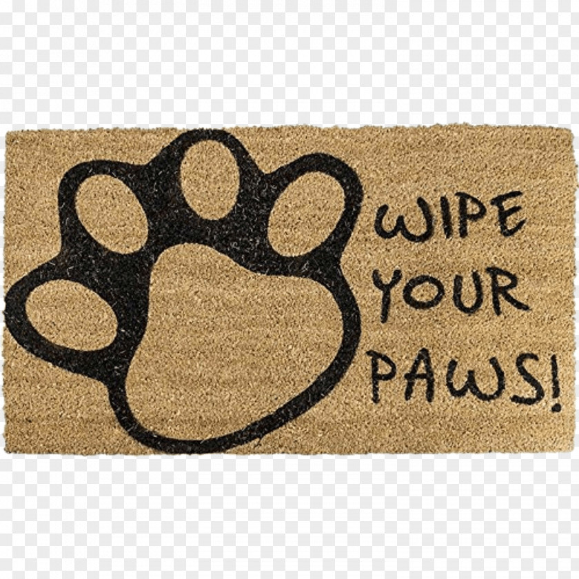 Door Mat Coir Floor Natural Rubber PNG