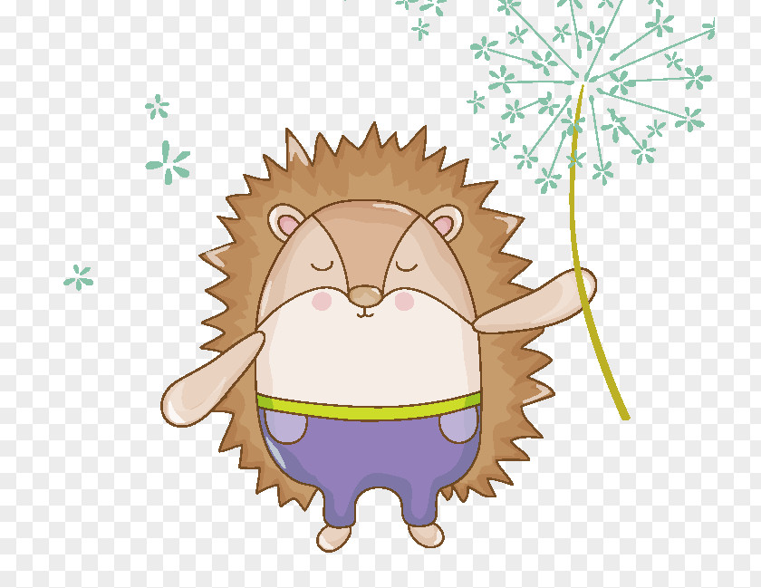 Hedgehog Paper Seal Academic Certificate Logo Icon PNG