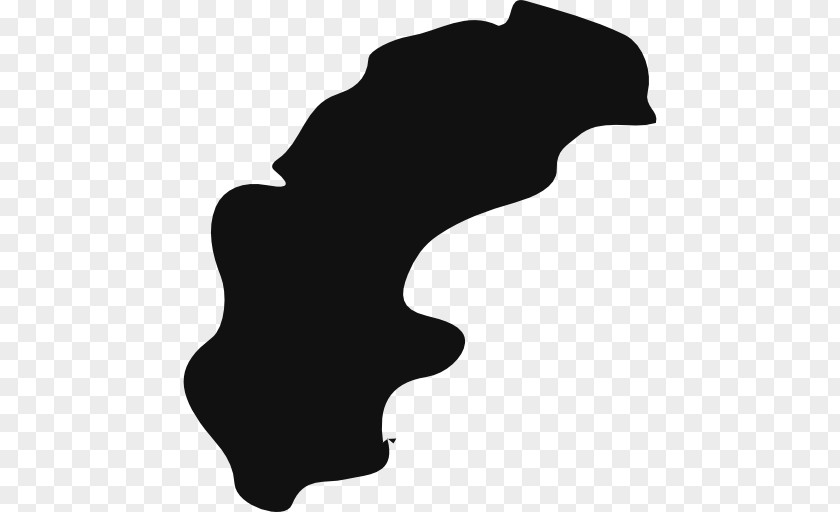 Map Sweden Clip Art Silhouette PNG
