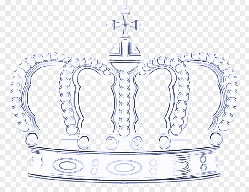 Tableware Silver Crown PNG