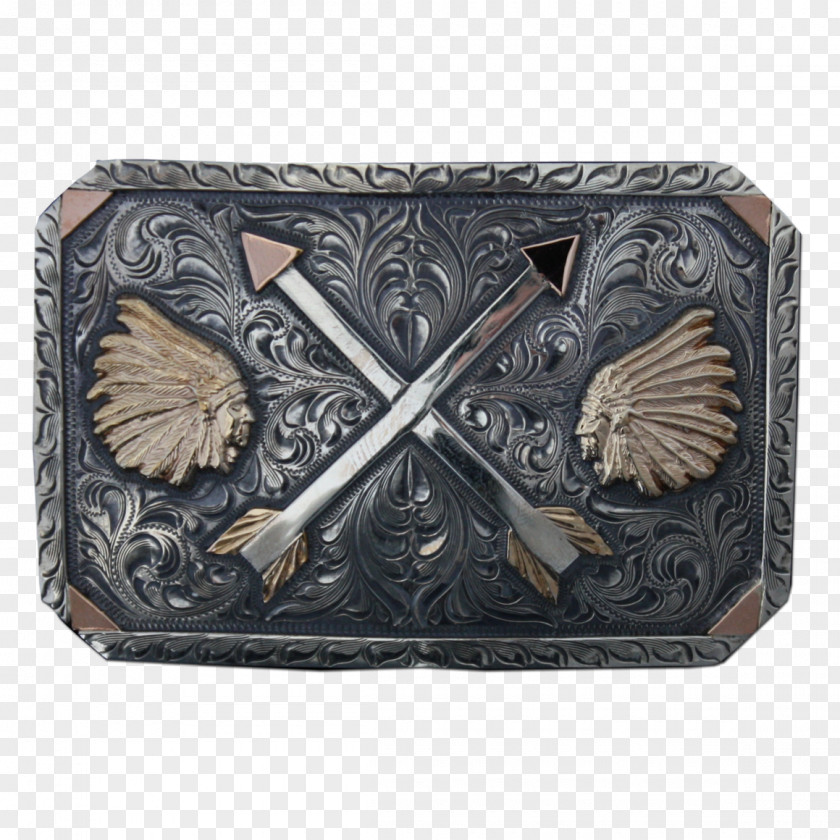 Cowboy Buckle Belt Buckles Sterling Silver Gold Engraving PNG