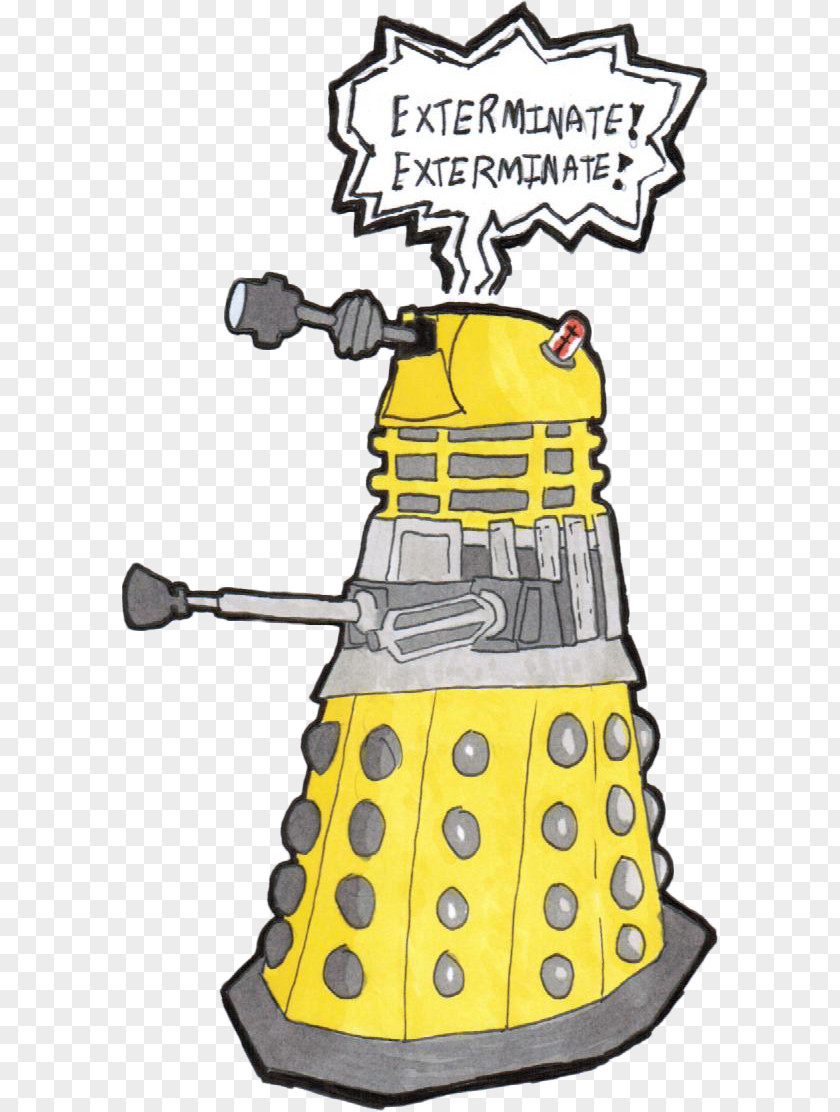 Dalek Clip Art Drawing Illustration Image PNG