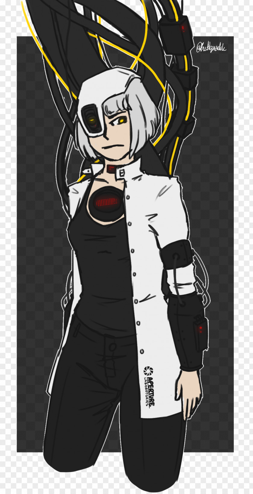 Glados Costume Design Poster Character PNG