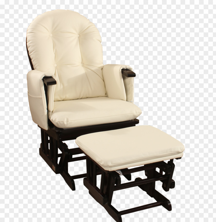 Ottoman Rocking Chairs Glider Foot Rests Nursing Chair PNG