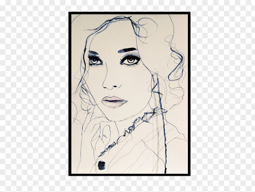 Painting Fashion Illustration Drawing Sketch PNG