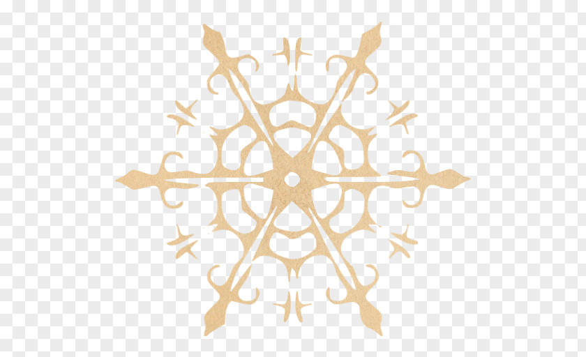Personalized Snowflake Papercutting PNG