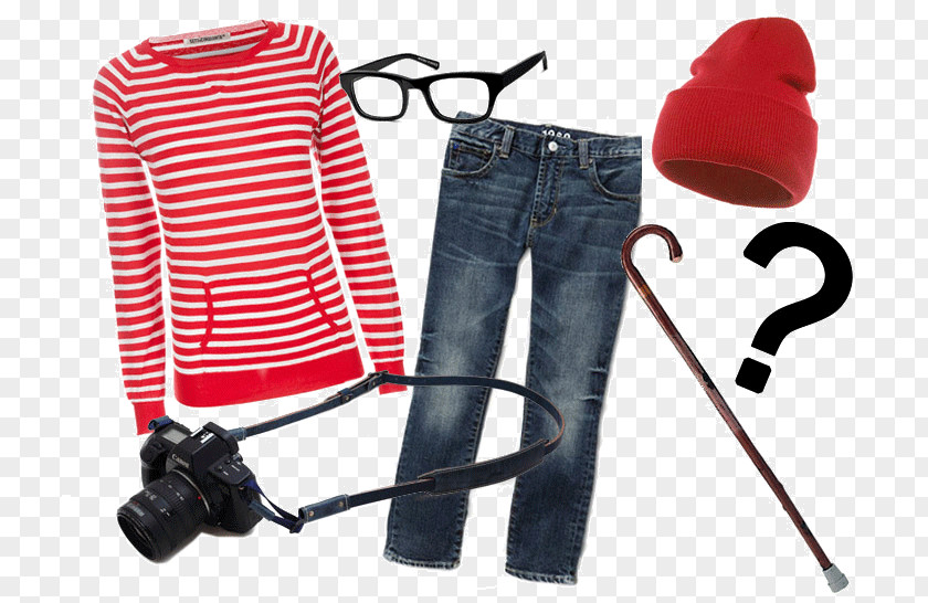 T-shirt Halloween Costume Where's Wally? Hat PNG