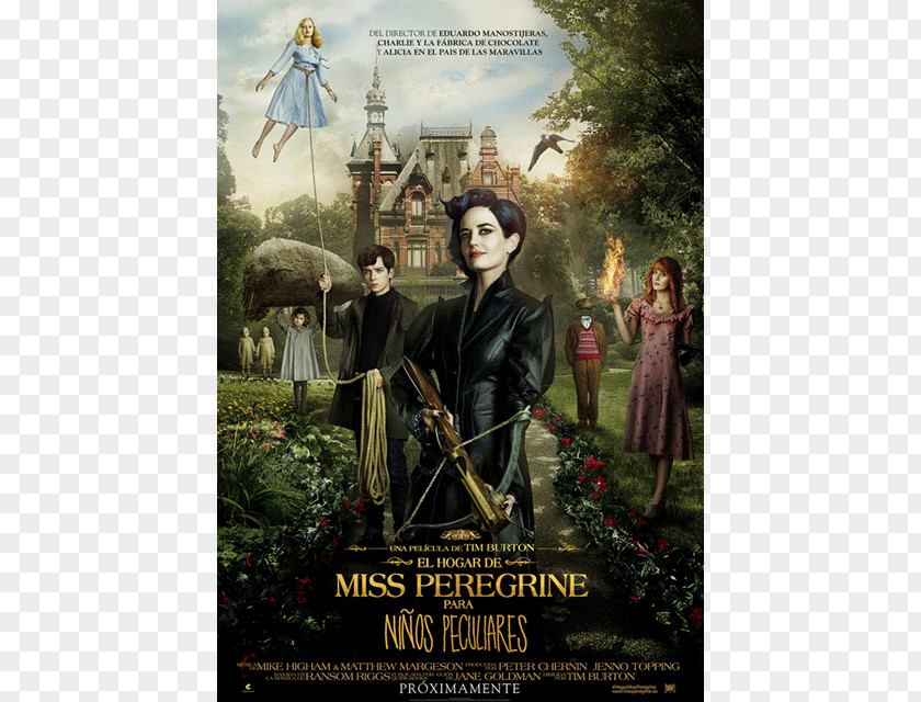 Tim Burton Miss Peregrine's Home For Peculiar Children: The Graphic Novel Jacob Portman Book Film PNG