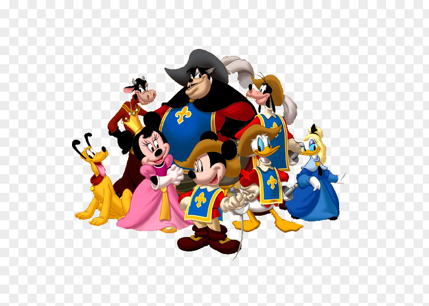 Home Page Poster The Three Musketeers Goofy Mickey Mouse Donald Duck Minnie PNG
