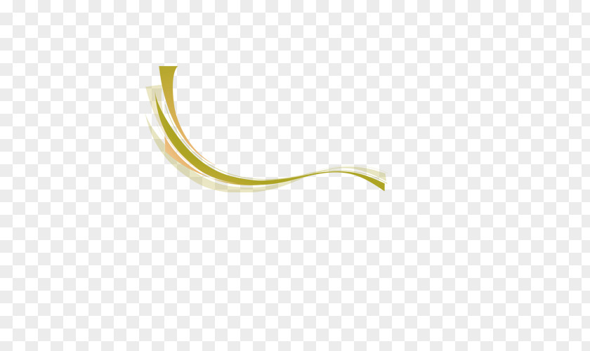 Ribbon Yellow Angle Font PNG