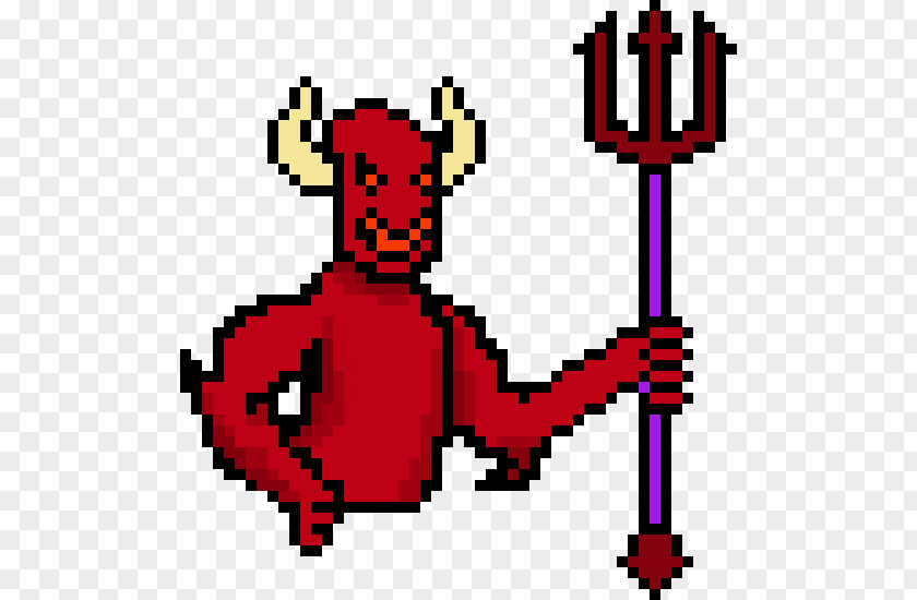 Art Pixel Devil PNG