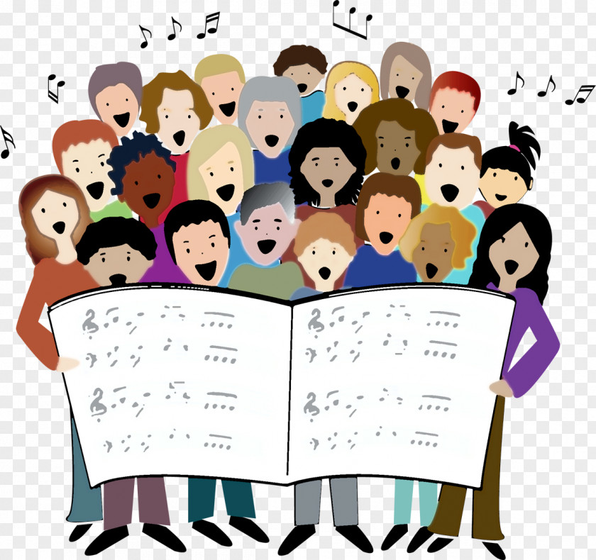 Event Choir Singing Song Clip Art PNG