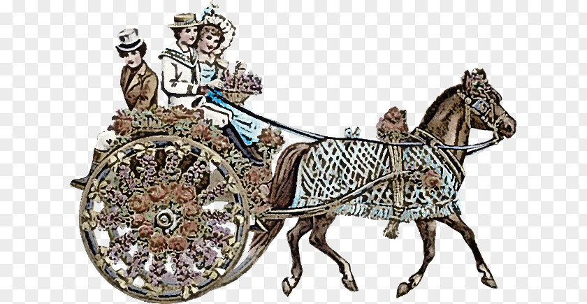 Horse Harness Chariot Racing Middle Ages PNG