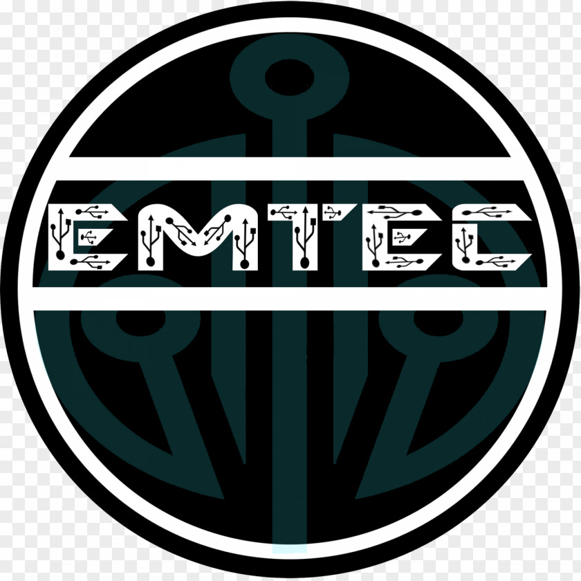 Iemteg Logo Emblem Label Teal PNG