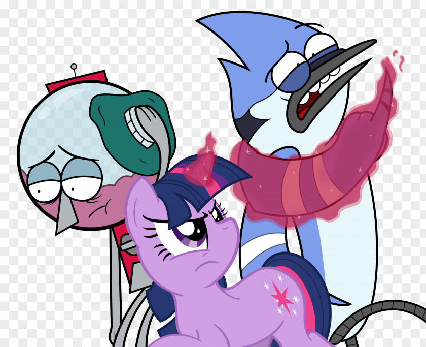 Regular Show Mordecai And Rigby Twilight Sparkle Pinkie Pie DeviantArt PNG