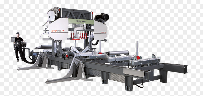 Wood PILOUS Band Saws Machine Sawmill PNG