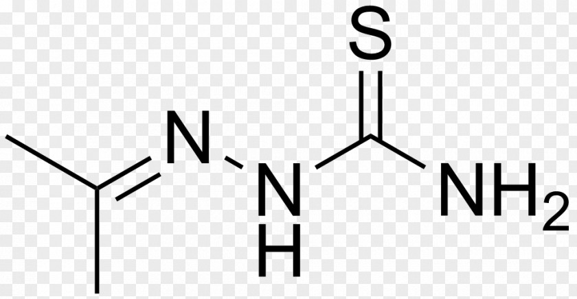 Acetone Thiosemicarbazone Semicarbazide Structure PNG