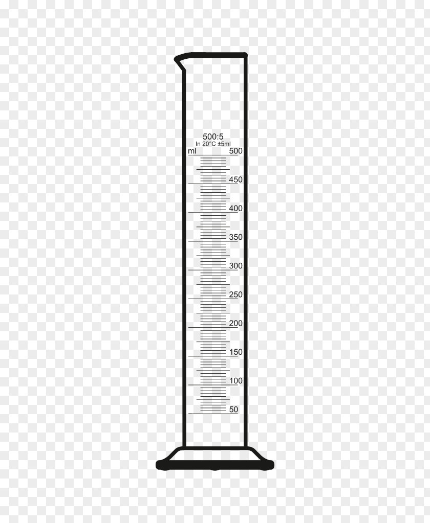Graduated Cylinder Clipart Cylinders Measurement Milliliter Clip Art PNG