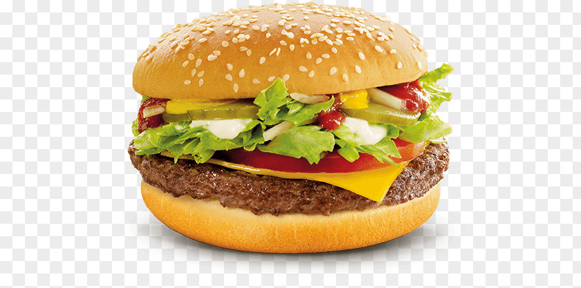 McDonald's Quarter Pounder Hamburger Cheeseburger Big N' Tasty Chicken McNuggets PNG
