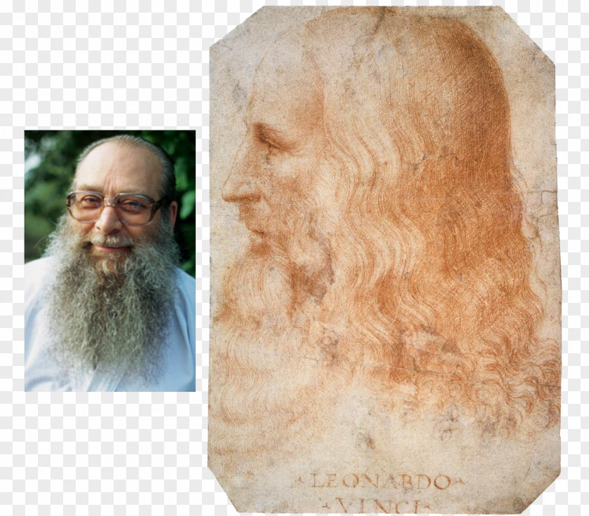Painting Lucan Portrait Of Leonardo Da Vinci A Man In Red Chalk Renaissance Mona Lisa PNG