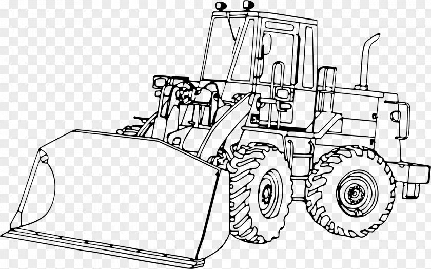 Small Parts John Deere Loader Tractor Clip Art PNG