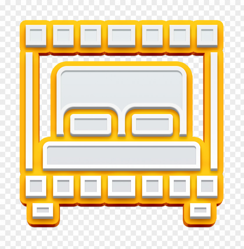 Bed Icon Home Equipment Bedroom PNG