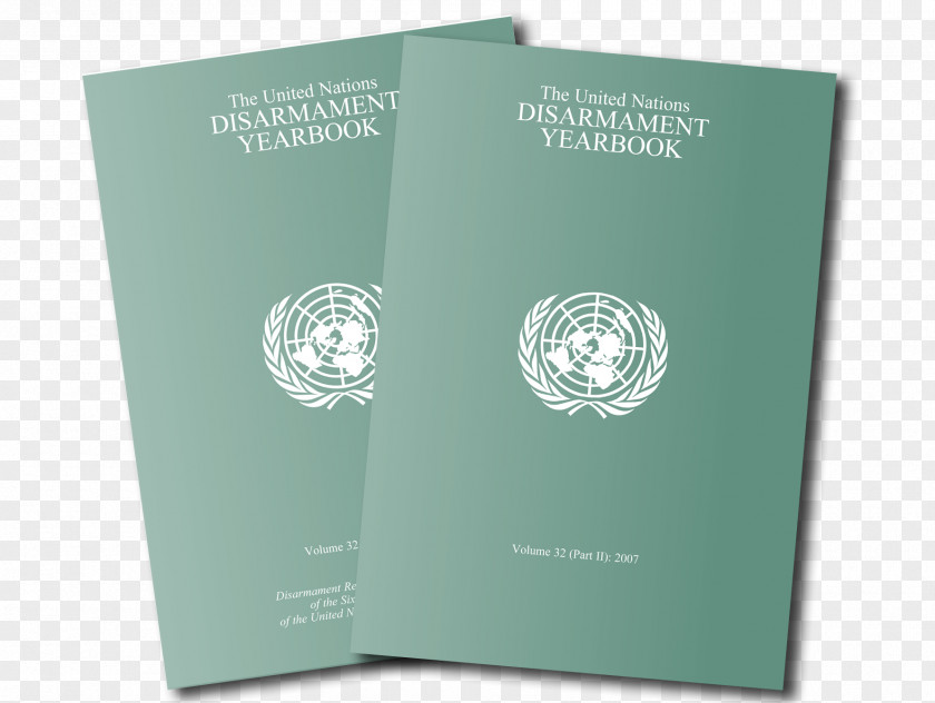Book The United Nations Disarmament Yearbook Brand Font PNG
