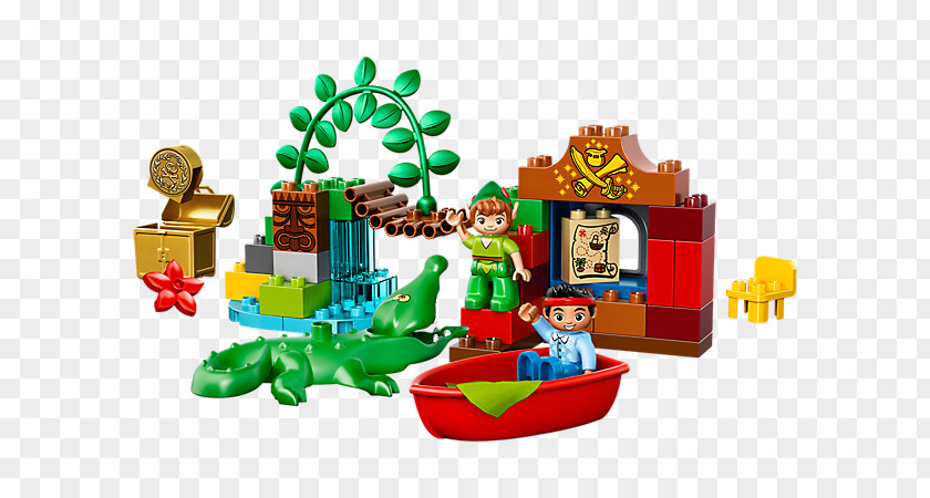 Brique Frame LEGO 10526 Duplo Peter Pan's Visit Tick-Tock The Crocodile 6176 DUPLO Basic Bricks Deluxe Lego Jake Beach Racing 10539 PNG
