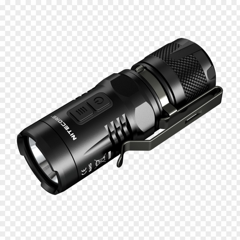 Flashlight Light Nitecore EA41 Explorer Compact Searchlight 1020 Lumens Light-emitting Diode PNG