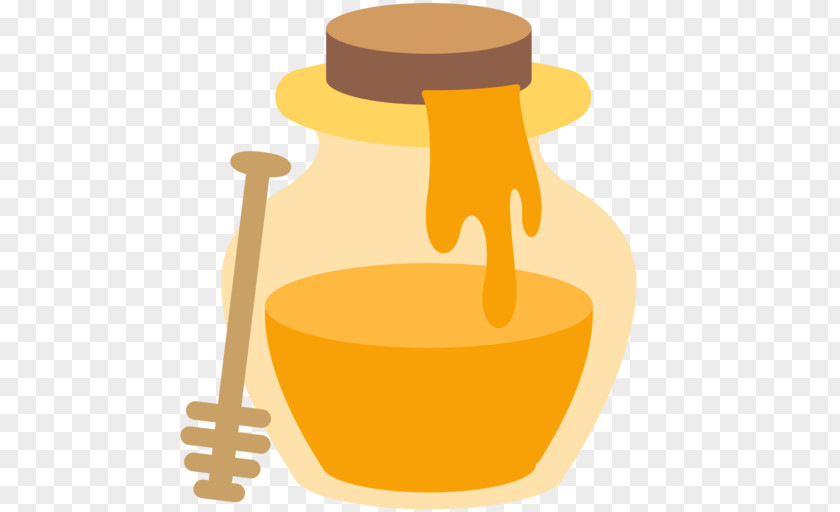Honey Jar Emoji Food Clip Art PNG