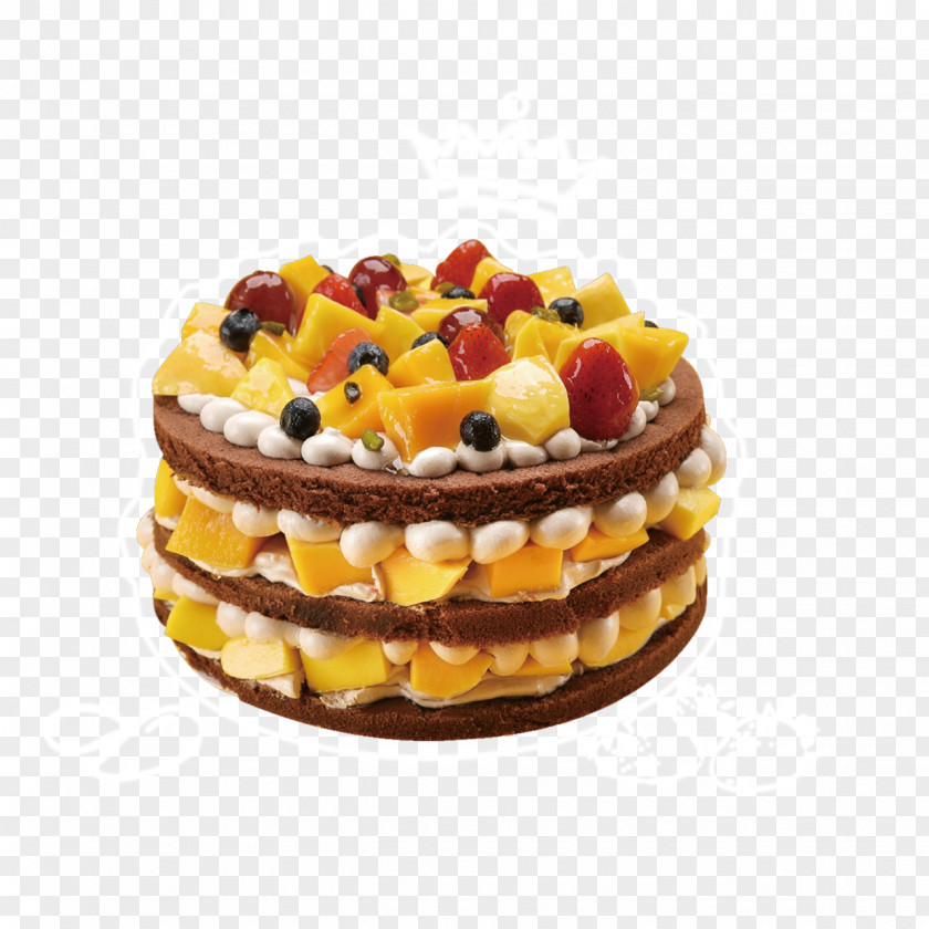 Mango Multi Layer Cake Free Download Cream Dobos Torte Mousse PNG