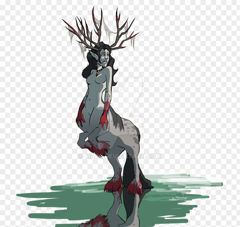 Reindeer Horse Antler Mammal PNG