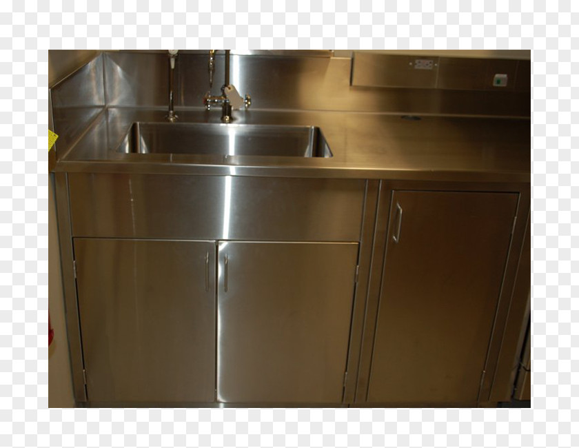 Sink Stainless Steel Countertop Cabinetry PNG