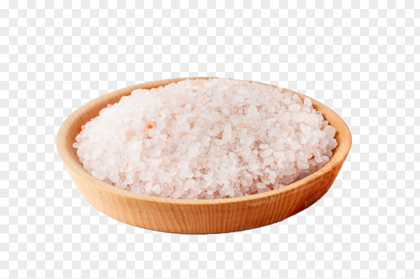 White Salt In A Wooden Dish Himalayas Stock Photography Himalayan PNG