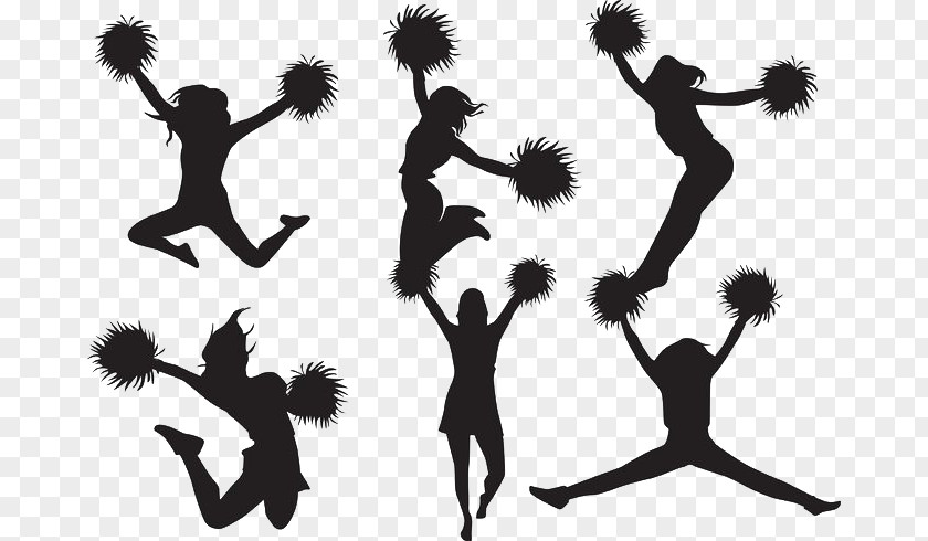 Cheerleaders Cheerleading Clip Art PNG