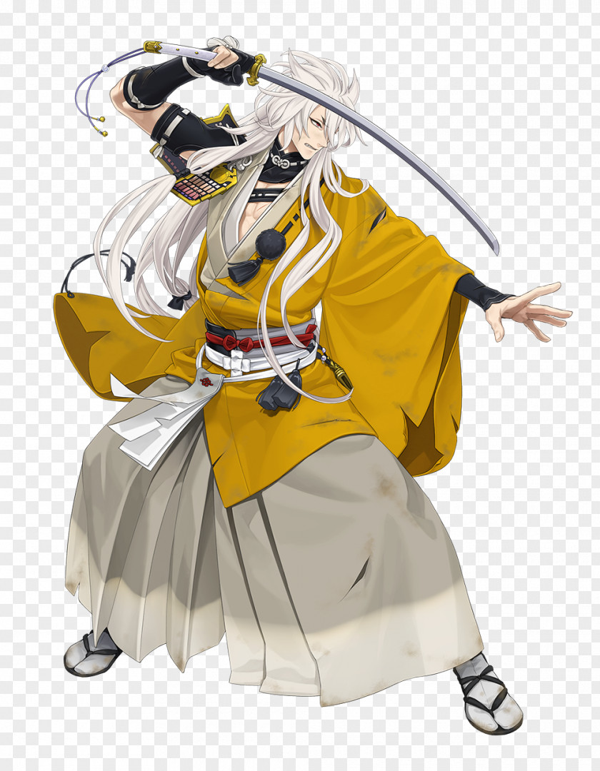 Clench Touken Ranbu Kogitsunemaru Costume Cosplay Character PNG