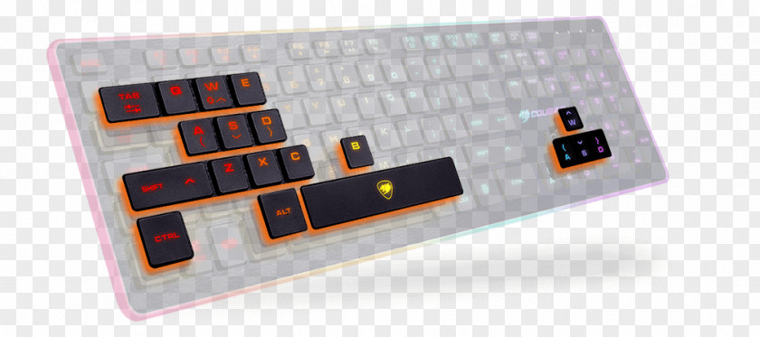 Computer Keyboard Gaming Cougar CGR-WXNMB-VAN USB Keypad Vantar Tastatur Backlight PNG