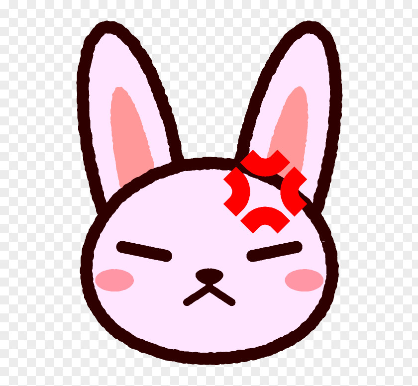 Rabbit Face Domestic Easter Bunny Clip Art PNG
