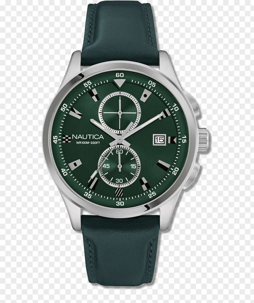 Watch Chronograph Nautica Strap PNG