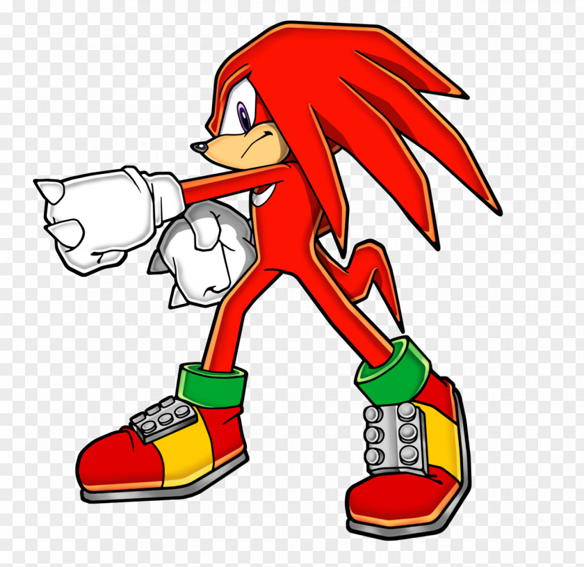 Knuckles The Echidna Sonic & Adventure 2 Riders PNG