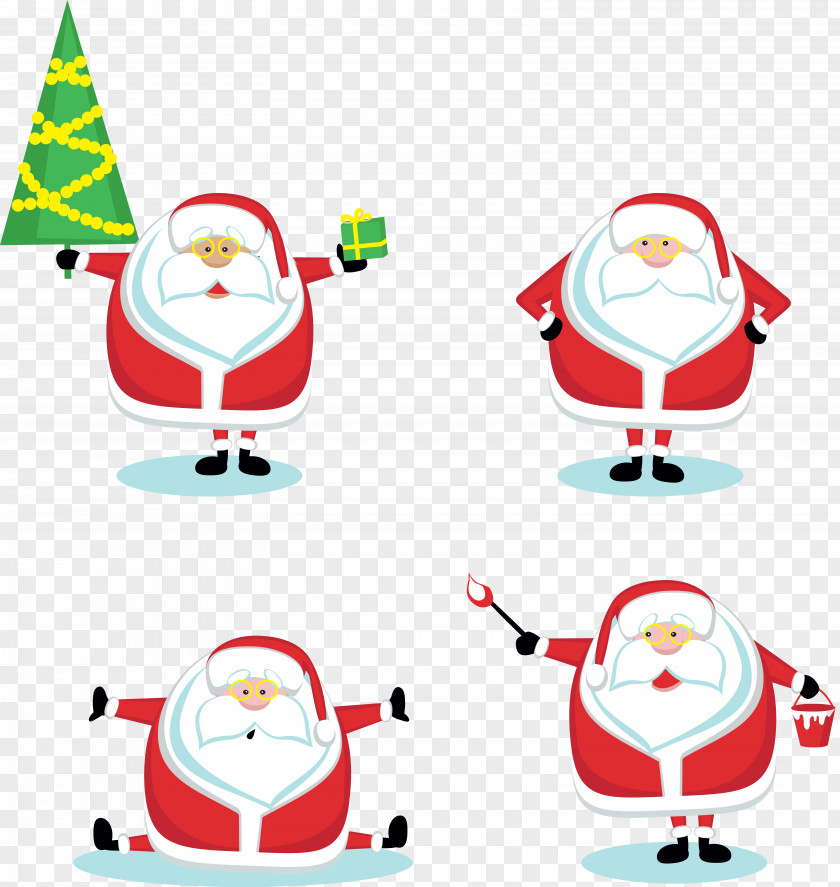 Santa Claus Collection PNG