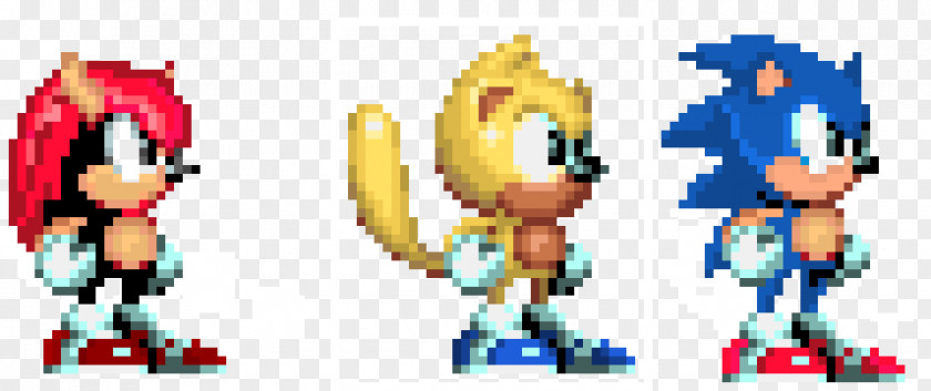 Sonic Mania Pixel Sprite The Hedgehog 2 Knuckles Echidna & PNG